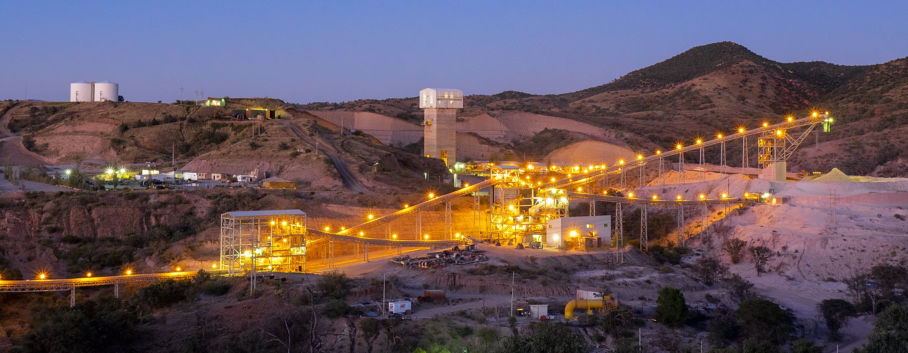 Atardecer, unidad Milpillas en Sonora