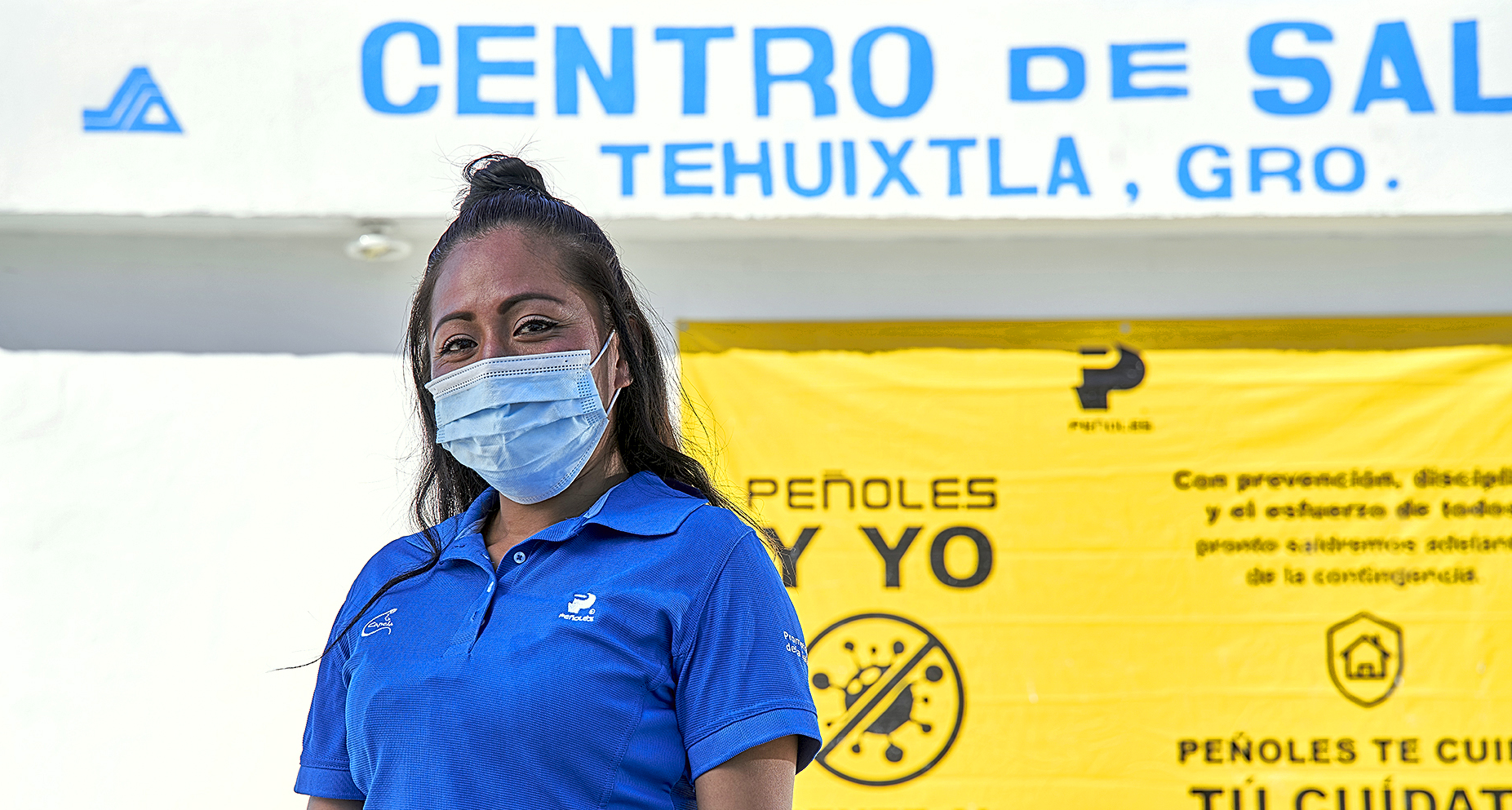 Promotora de la salud en Tehuixtla, cerca de Capela